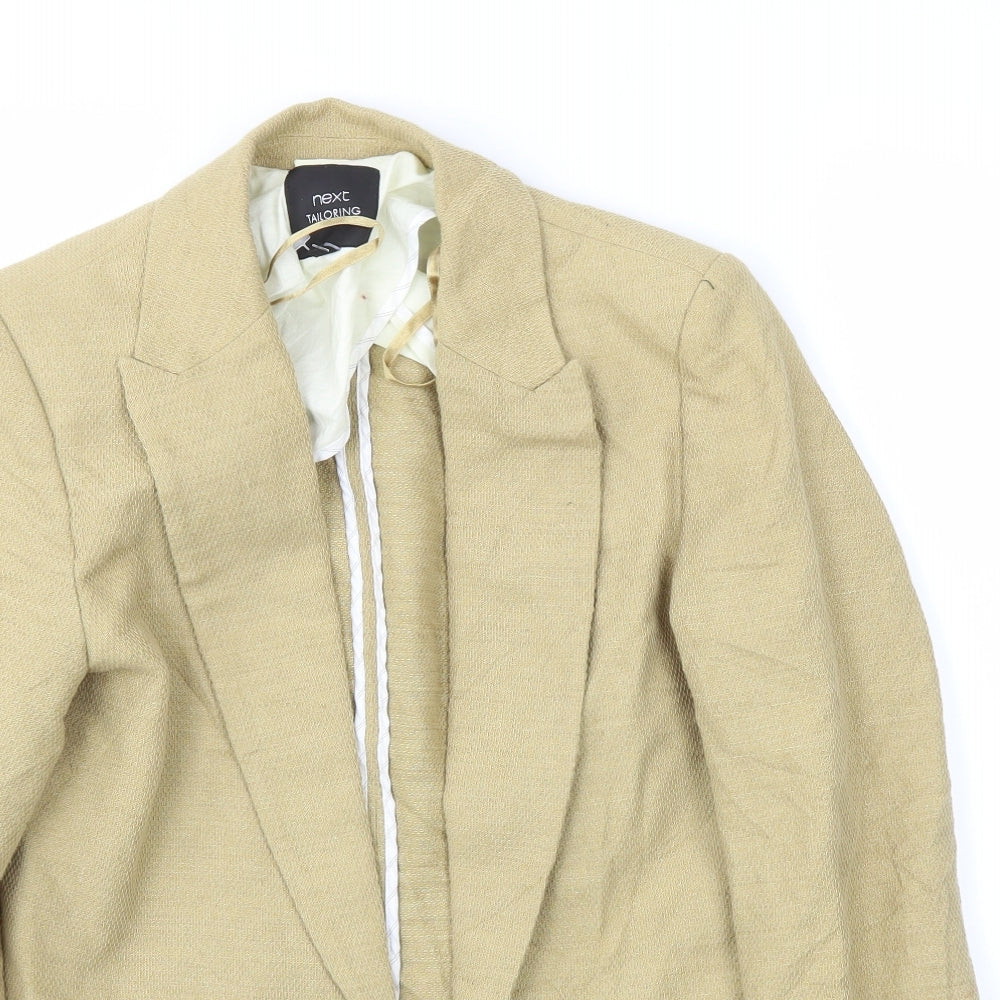 NEXT Womens Beige   Jacket Blazer Size 14