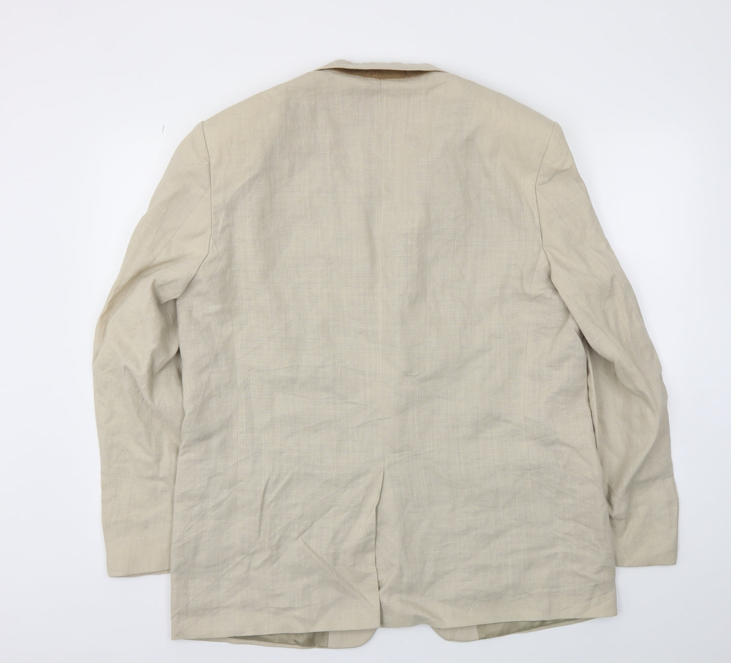 M&S Mens Beige   Jacket Blazer Size 44