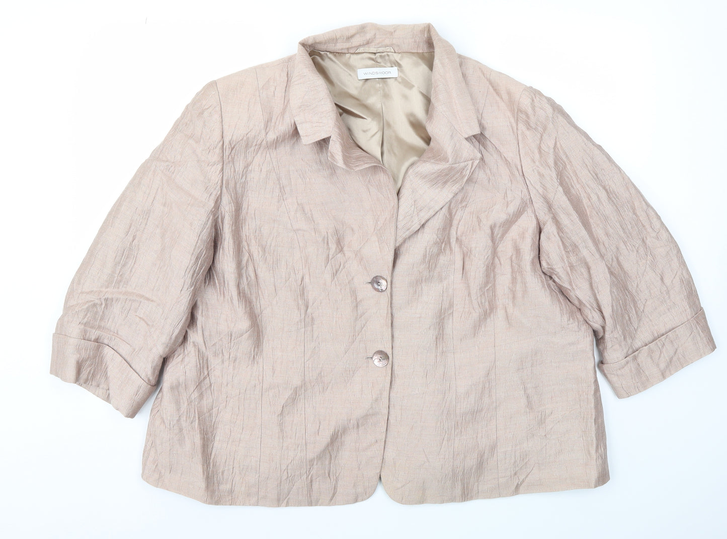 Windsmoor Womens Pink   Jacket Blazer Size 24
