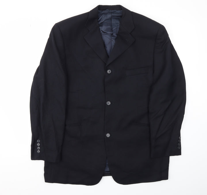 hugo james Mens Blue Jacket Blazer Size 42