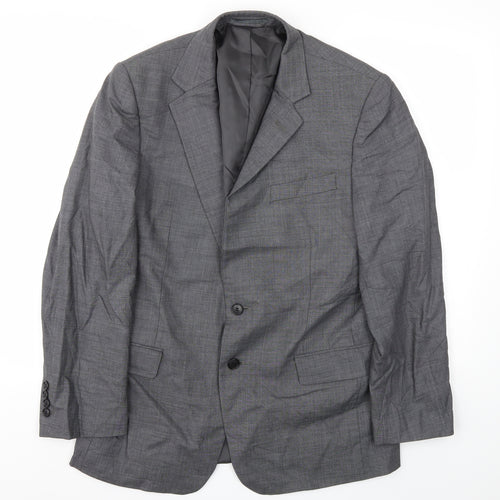 Jaeger Mens Grey   Jacket Blazer Size 40