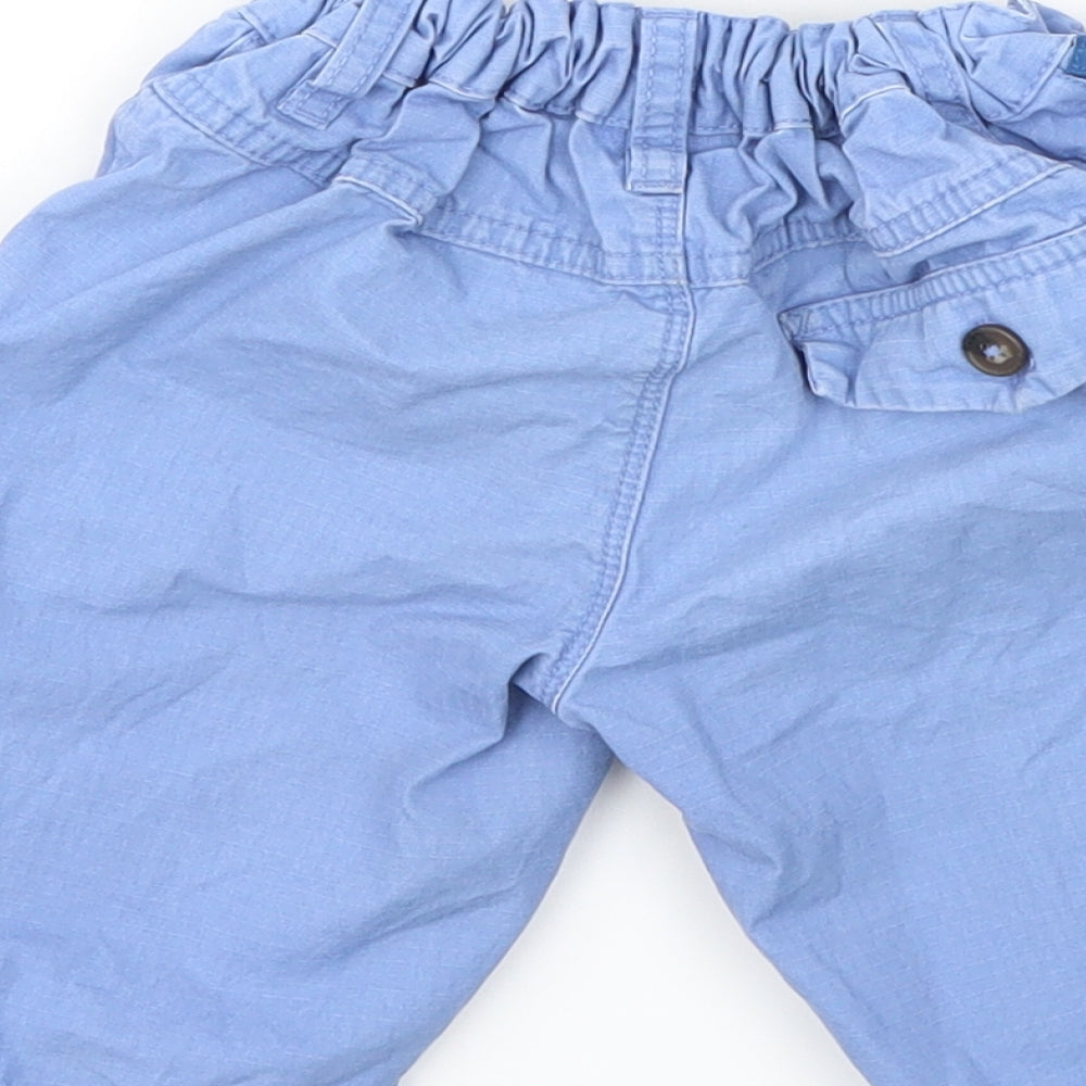 NEXT Boys Blue   Cargo Shorts Size 2-3 Years