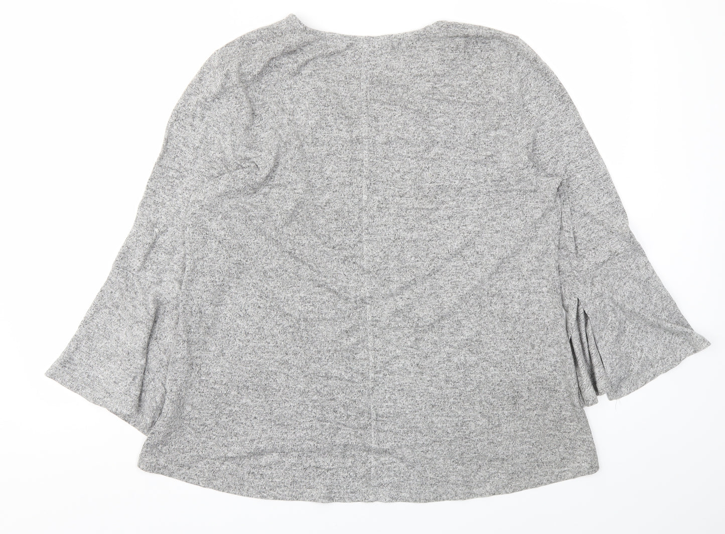 Preworn Womens Grey   Basic T-Shirt Size XL