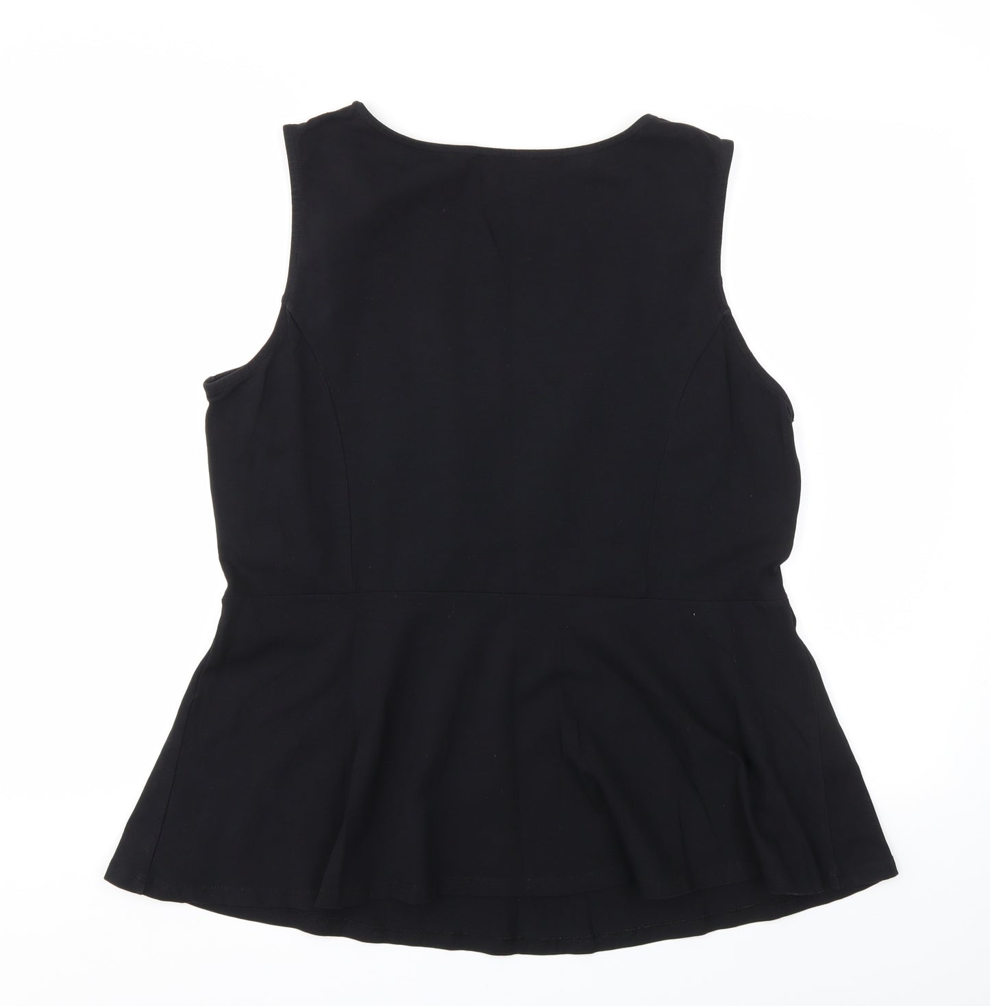 George Womens Black   Basic T-Shirt Size 18