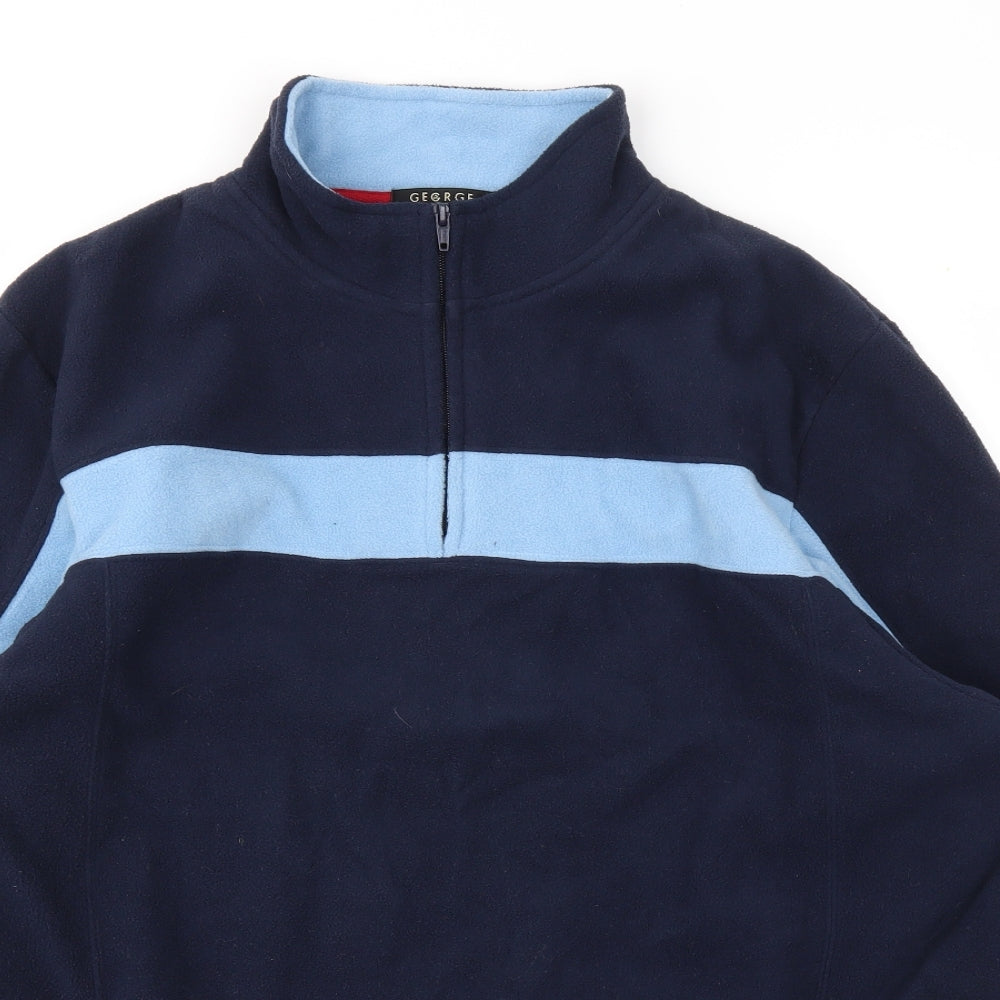 George Mens Blue   Pullover Sweatshirt Size 2XL