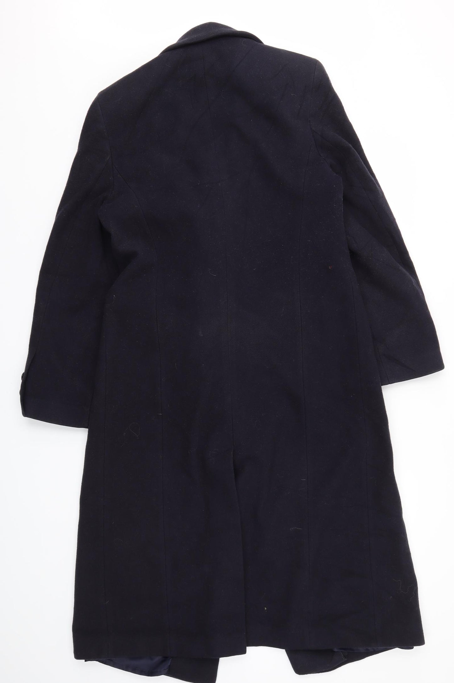 M&S Womens Blue   Jacket Coat Size 8