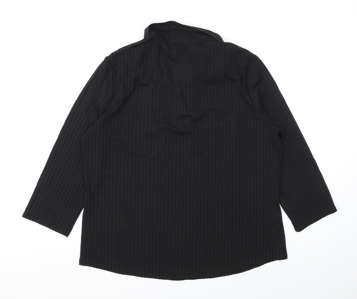 Florence & Fred Womens Black   Basic T-Shirt Size 18