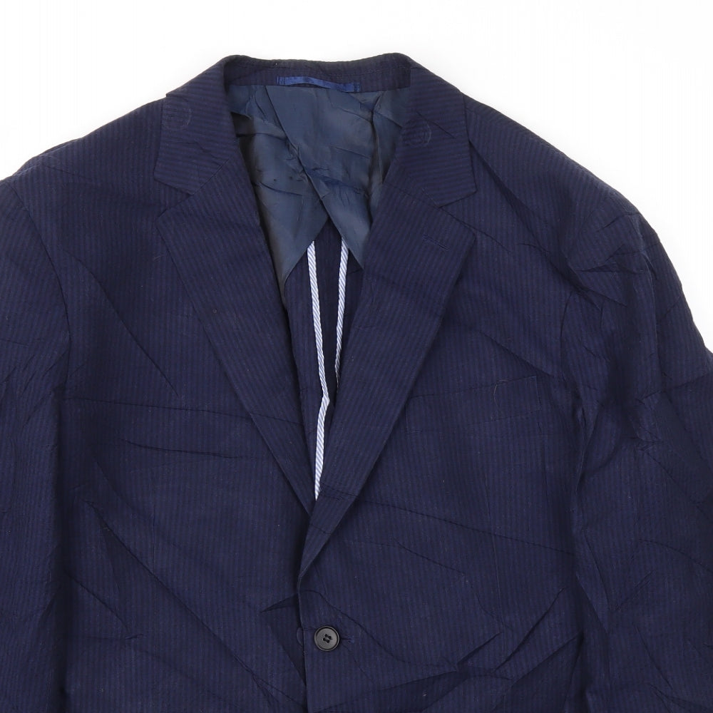 Charles Tyrwhitt Mens Blue   Jacket Blazer Size 44