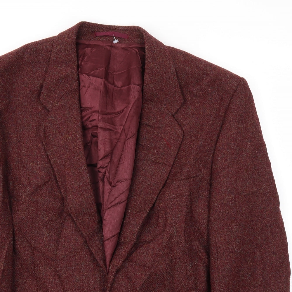 Green Woods  Mens Red   Jacket Blazer Size 46