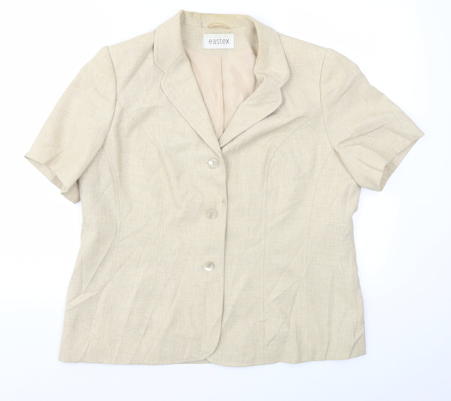 Eastex Womens Ivory   Jacket Blazer Size 18