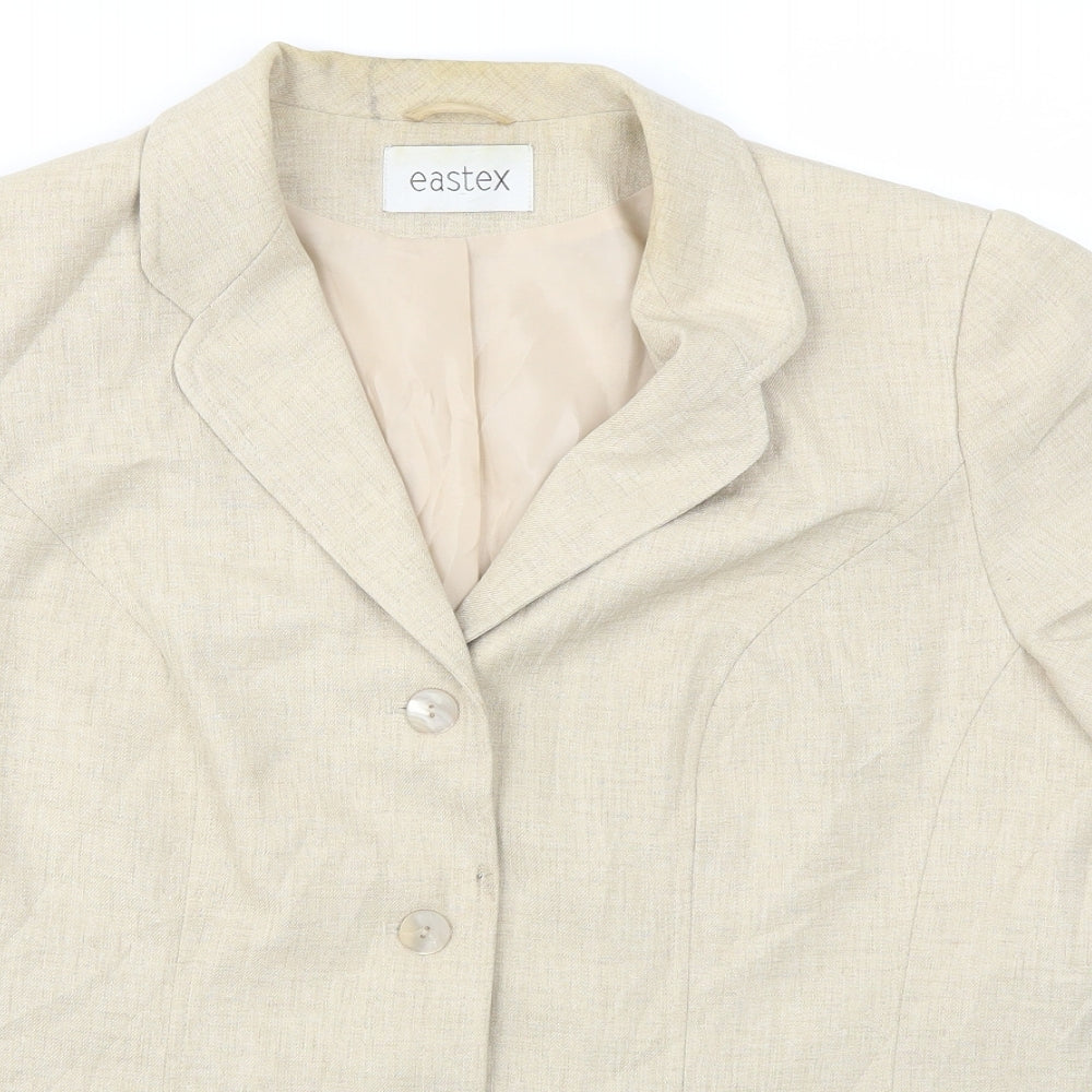 Eastex Womens Ivory   Jacket Blazer Size 18