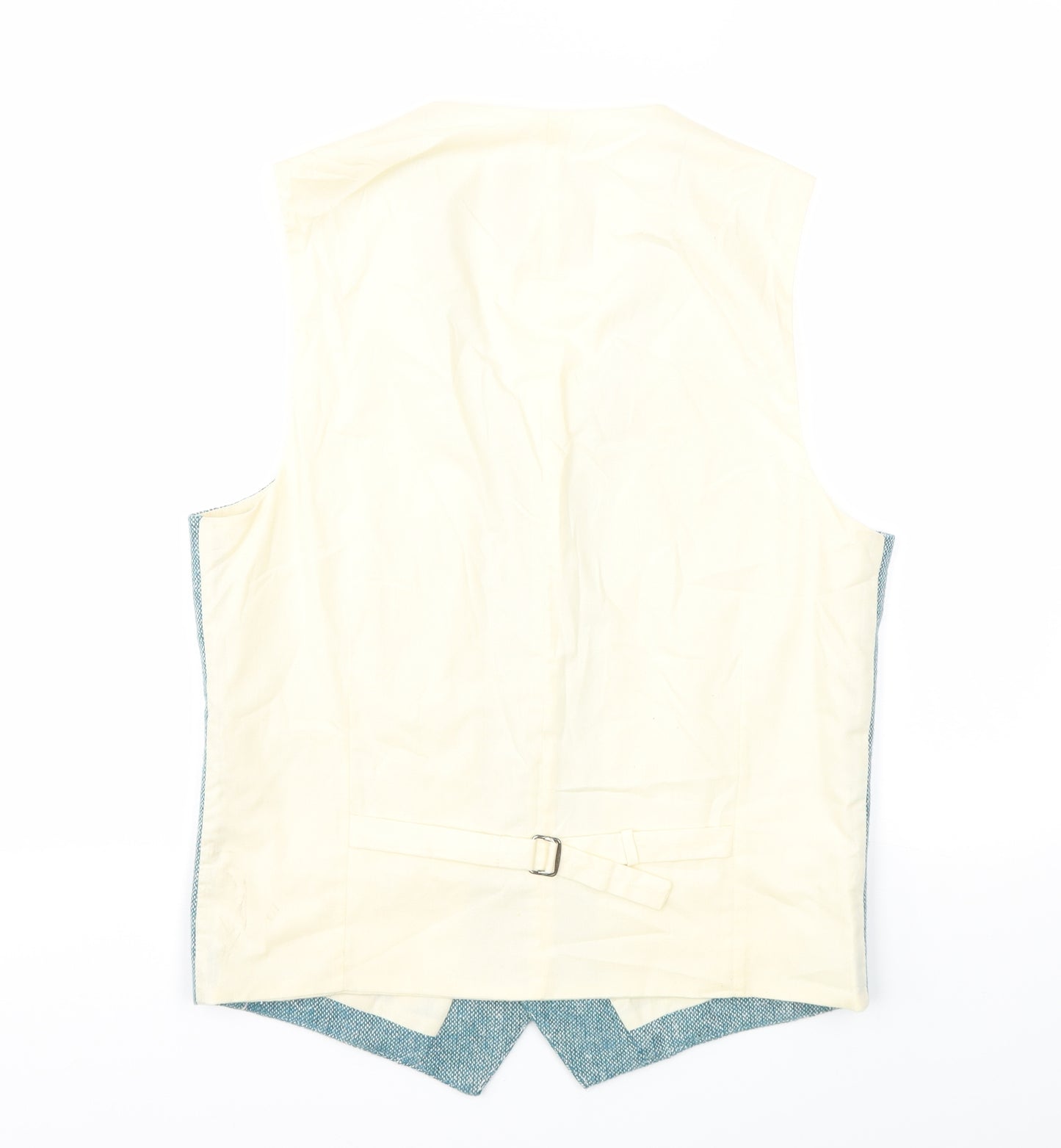 Topman Mens Blue   Jacket Suit Waistcoat Size 40