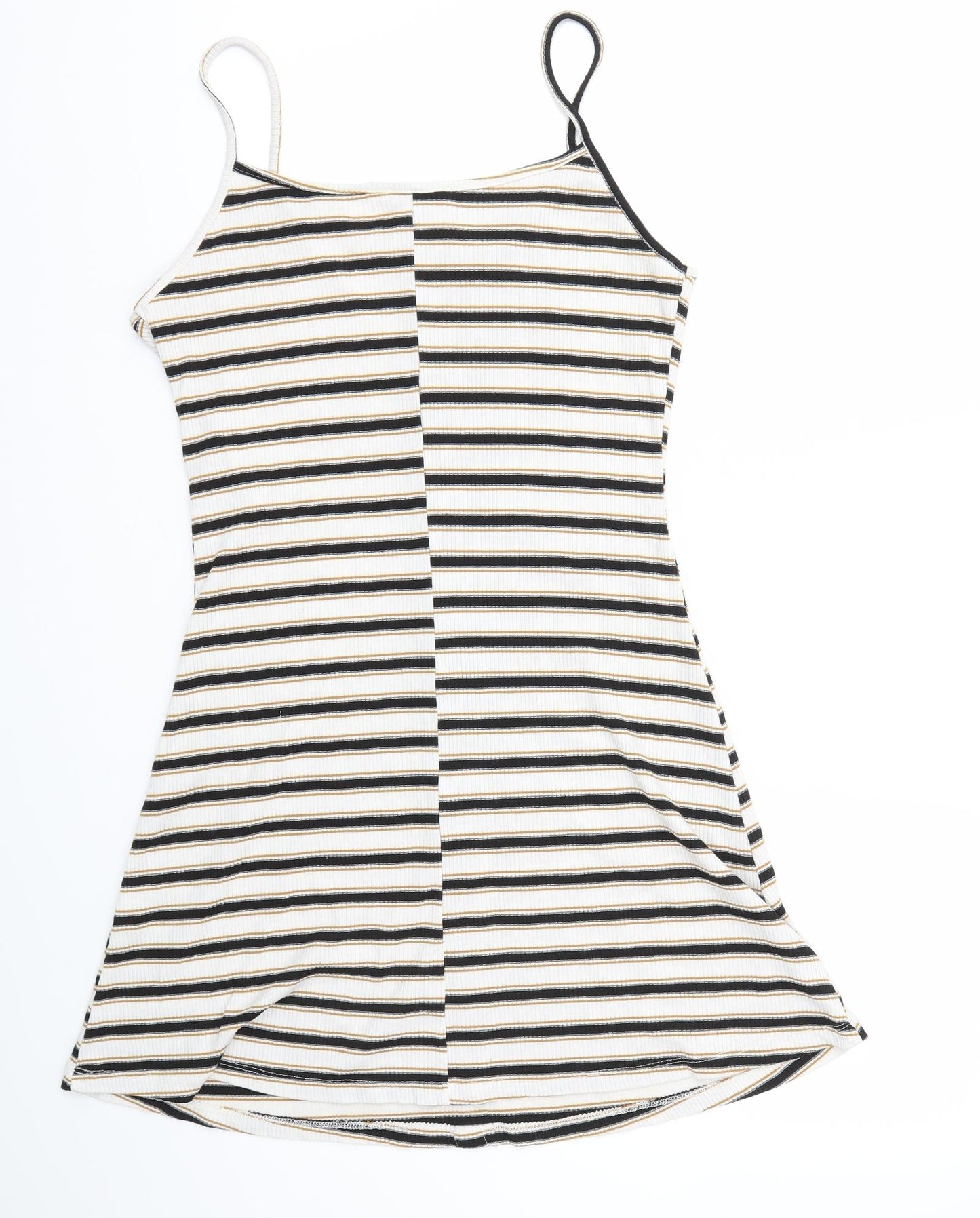 Primark Womens Multicoloured Striped  Fit & Flare  Size 16