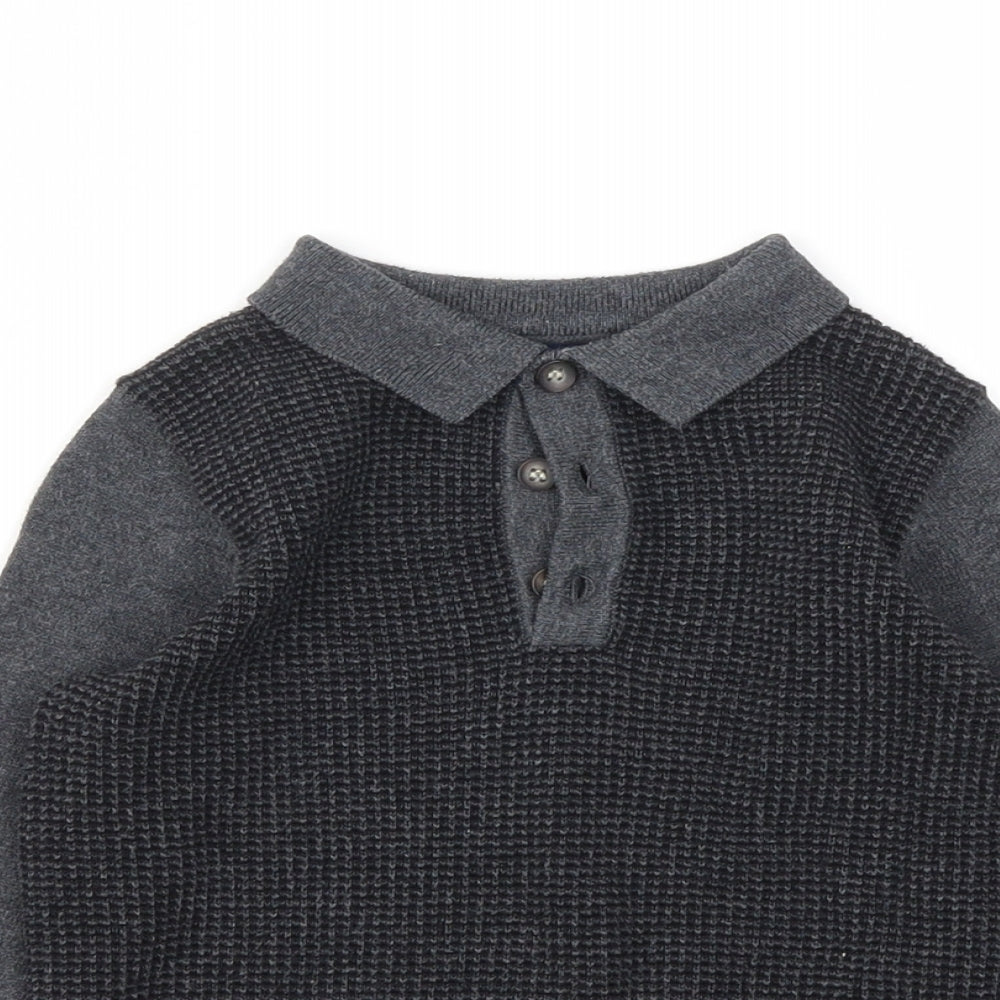 Matalan Boys Grey   Pullover Sweatshirt Size 4 Years