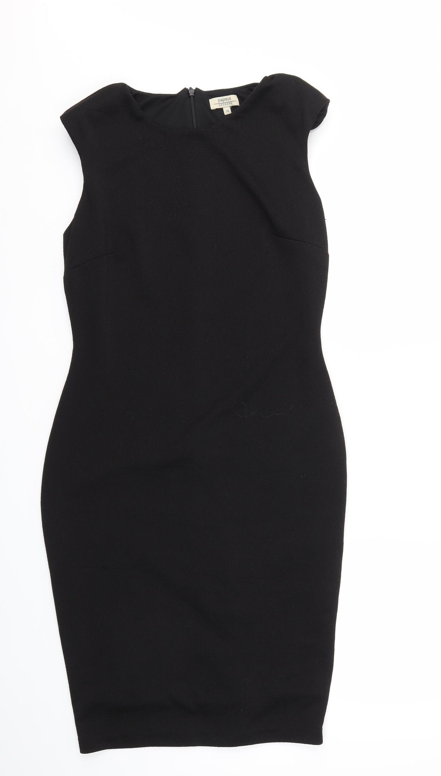 Papaya Womens Black   A-Line  Size 14