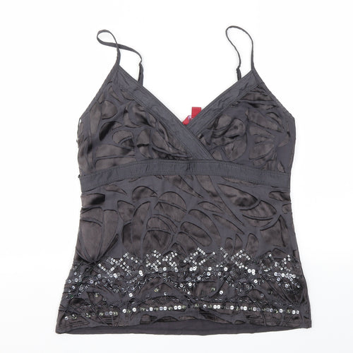 Monsoon Womens Grey   Basic T-Shirt Size 12