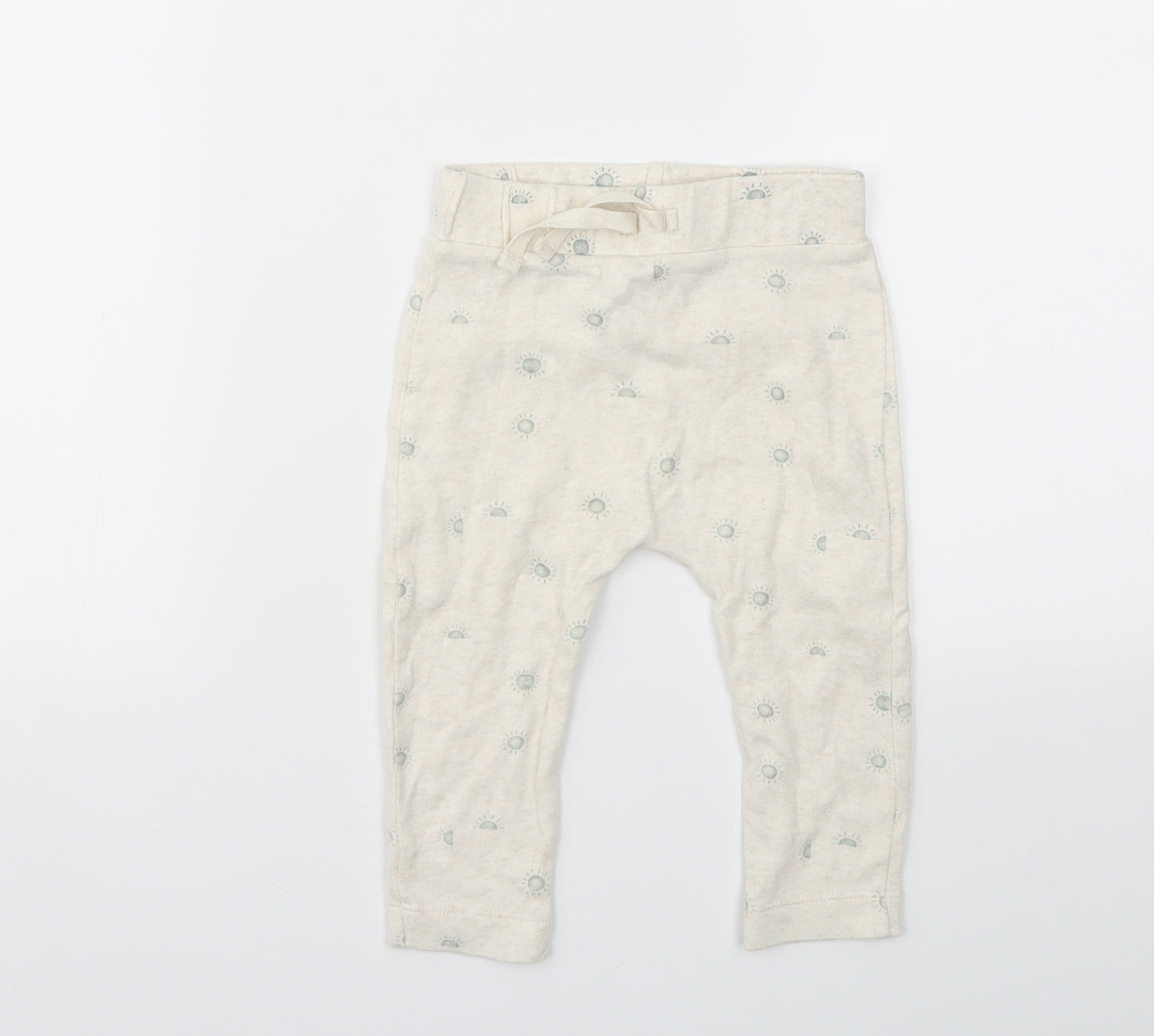 George Boys Ivory   Capri Leggings Size 9-12 Months