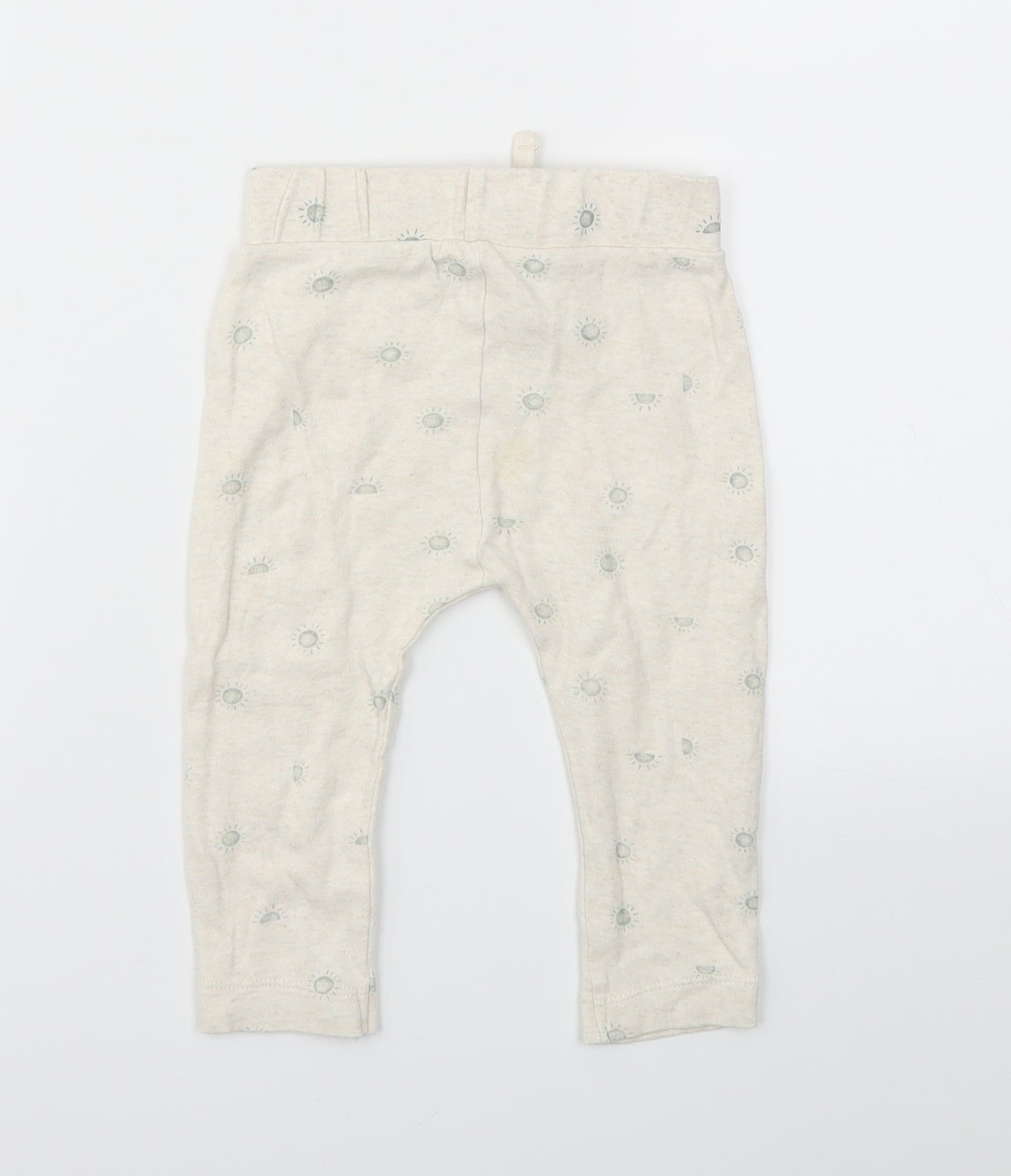 George Boys Ivory   Capri Leggings Size 9-12 Months