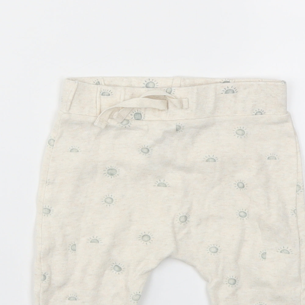 George Boys Ivory   Capri Leggings Size 9-12 Months