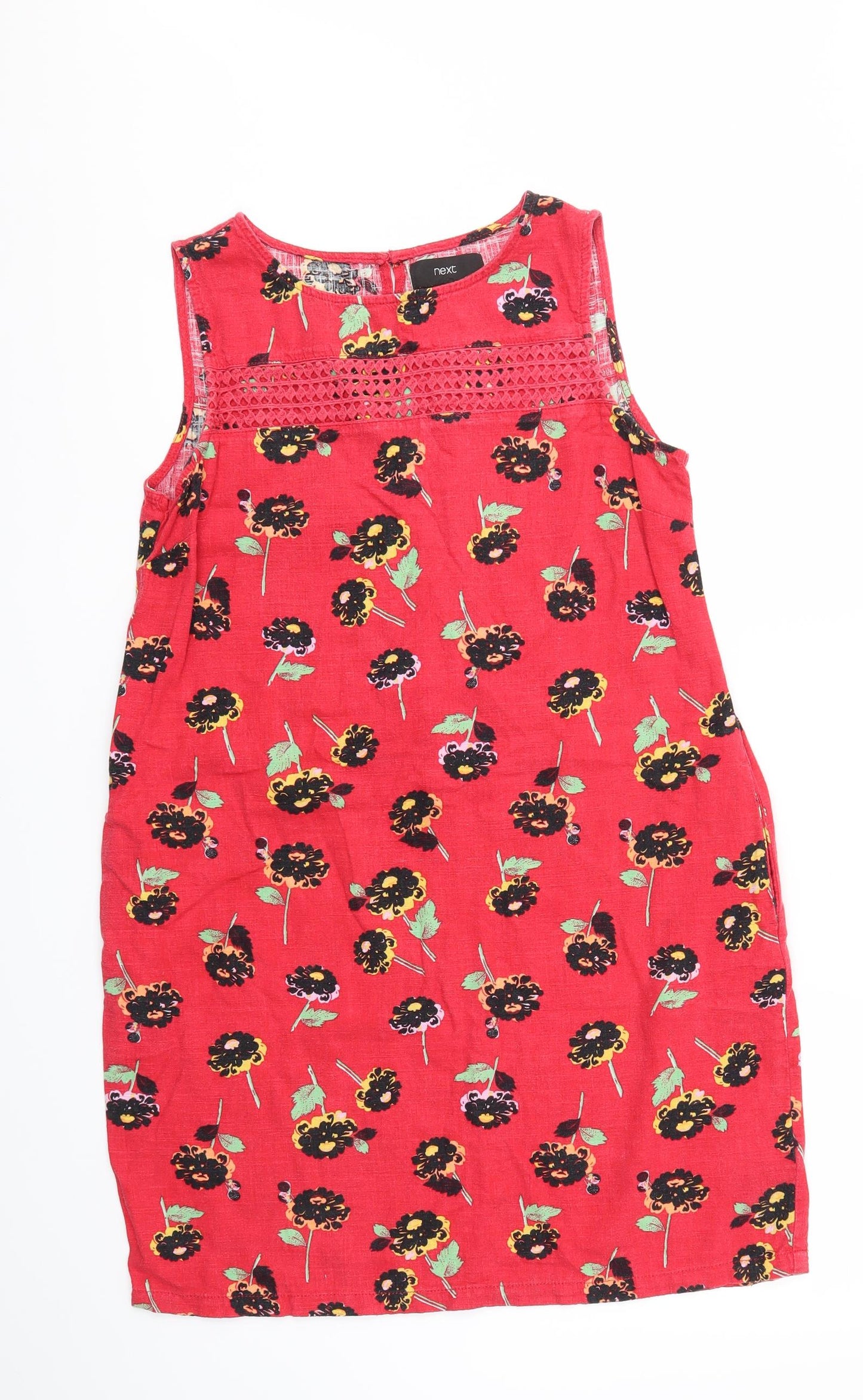 NEXT  Womens Red Floral  Fit & Flare  Size 12