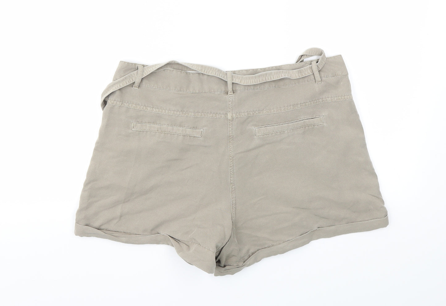 George Womens Brown   Cut-Off Shorts Size 12