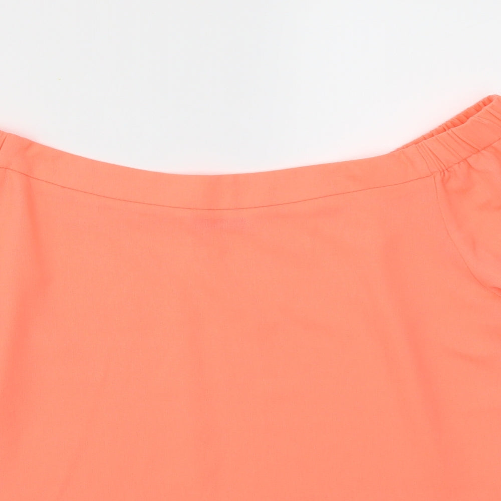 George Womens Pink   Basic Blouse Size 12