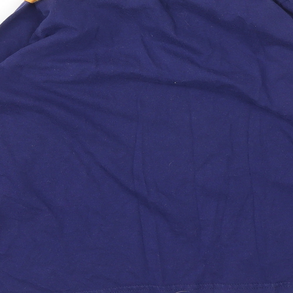 Matalan Boys Blue Animal Print  Jersey T-Shirt Size 9 Years