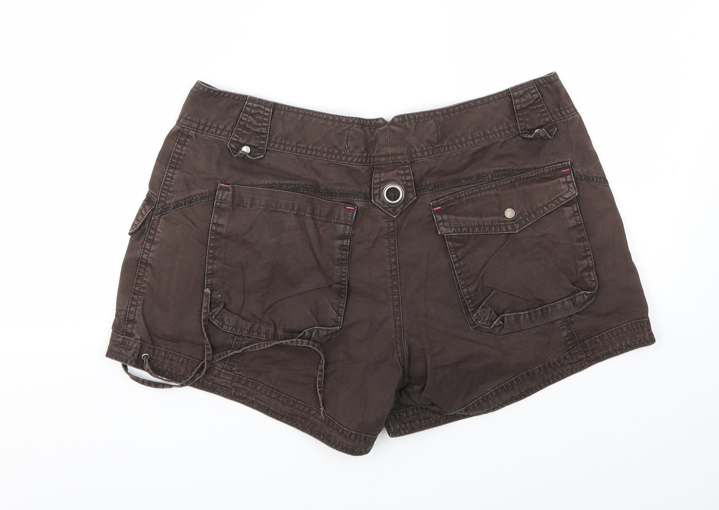 south collection Womens Brown   Cut-Off Shorts Size 12