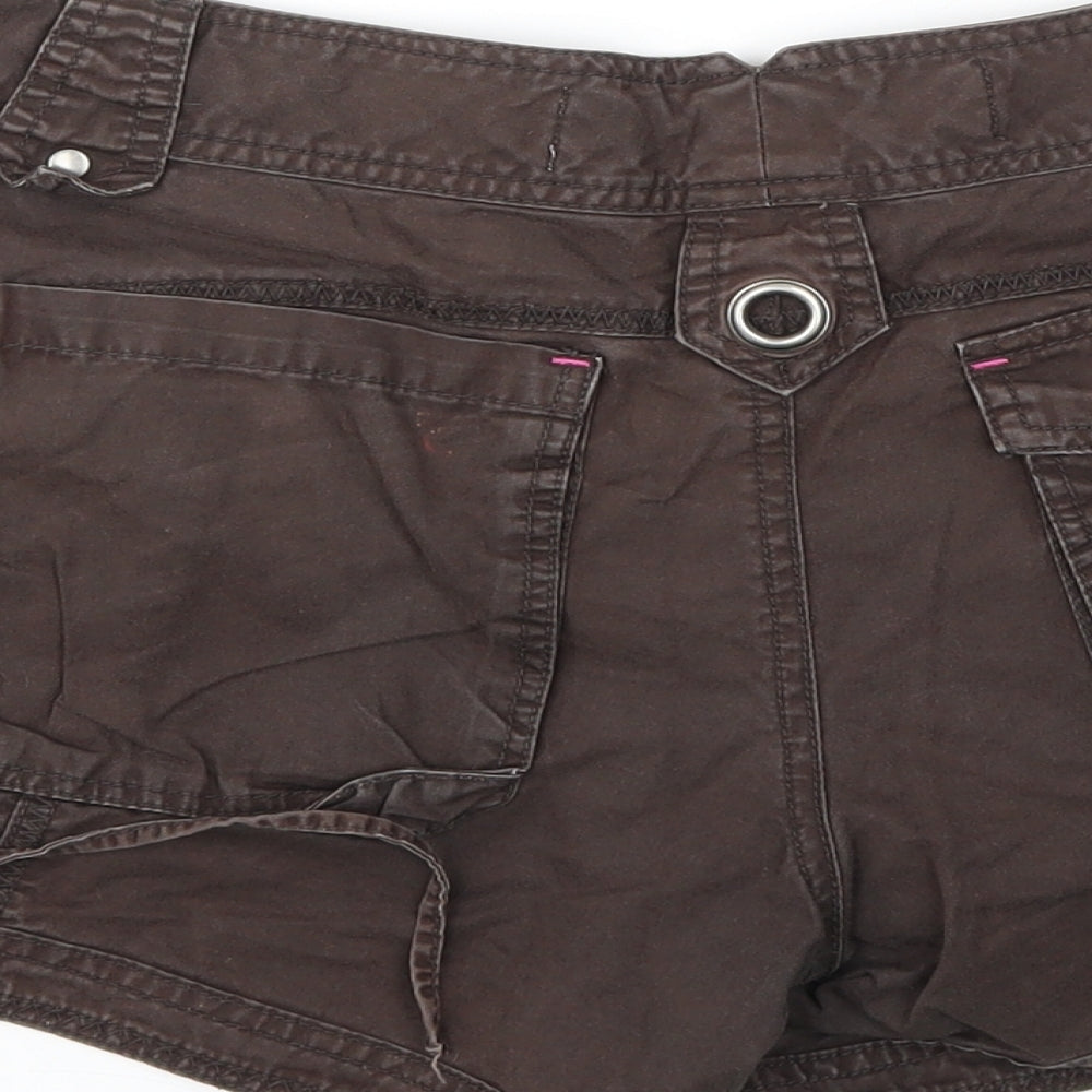 south collection Womens Brown   Cut-Off Shorts Size 12