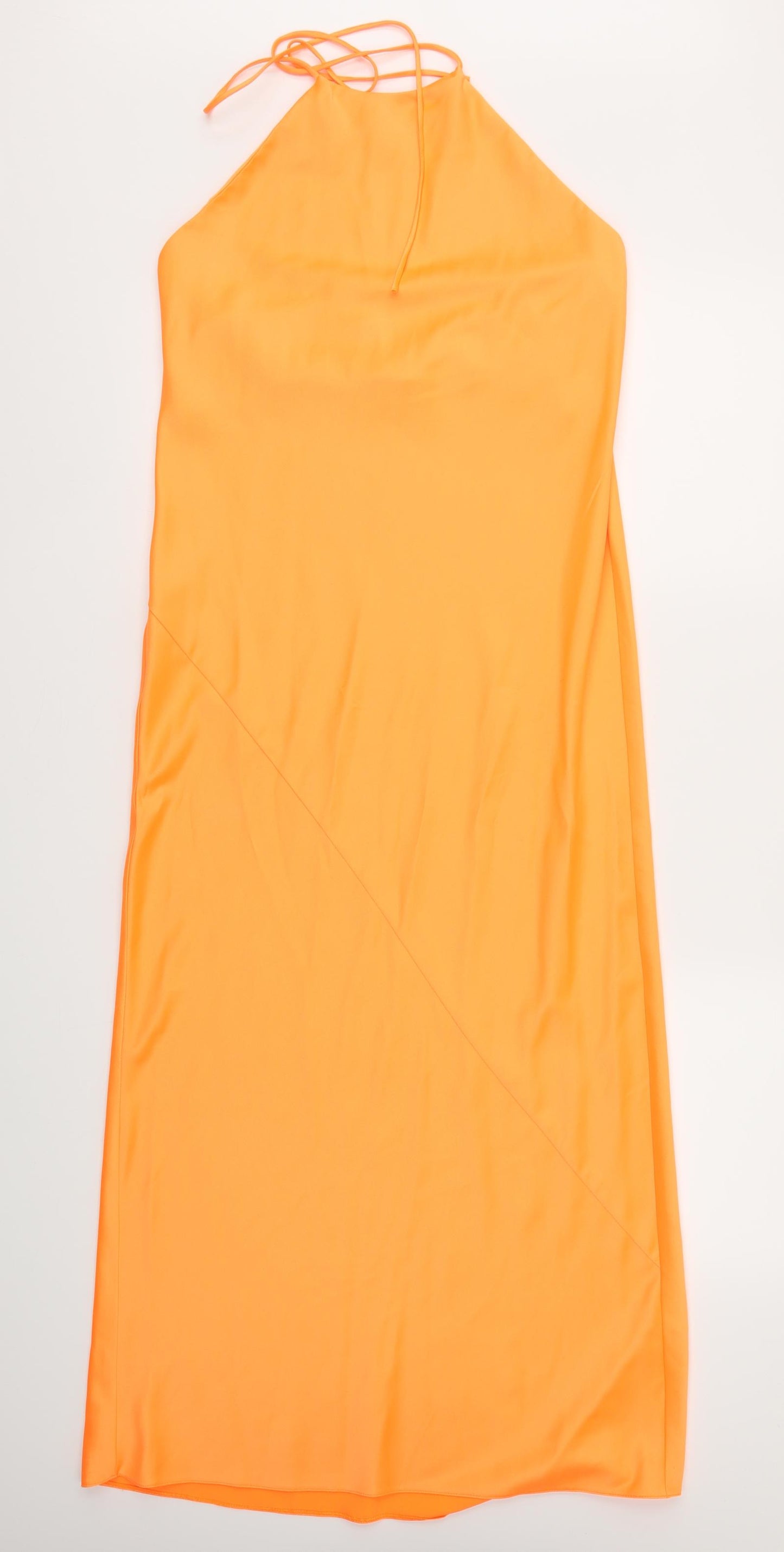 ASOS Womens Orange   Fit & Flare  Size 8