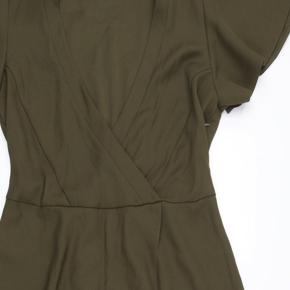 Preworn Womens Green   Fit & Flare  Size L