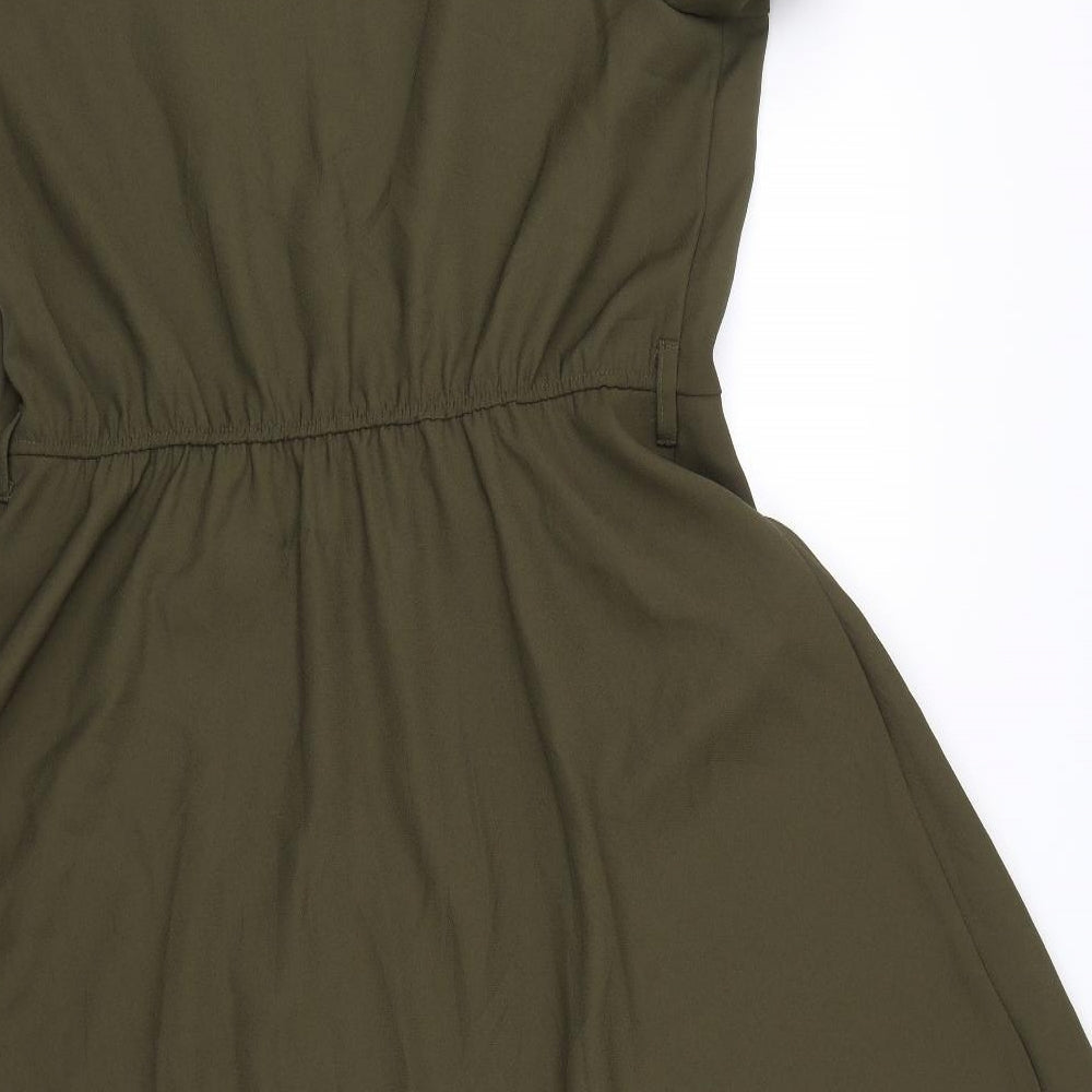 Preworn Womens Green   Fit & Flare  Size L