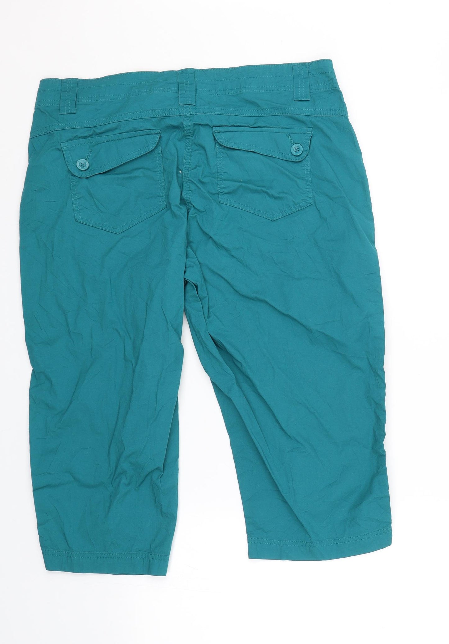 Mountain Warehouse Womens Blue   Utility Shorts Size 16