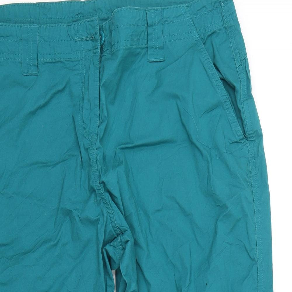 Mountain Warehouse Womens Blue   Utility Shorts Size 16