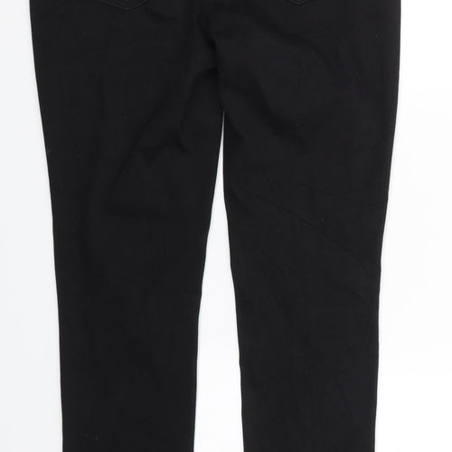 NEXT Womens Black  Denim Skinny Jeans Size 12 L27.5 in