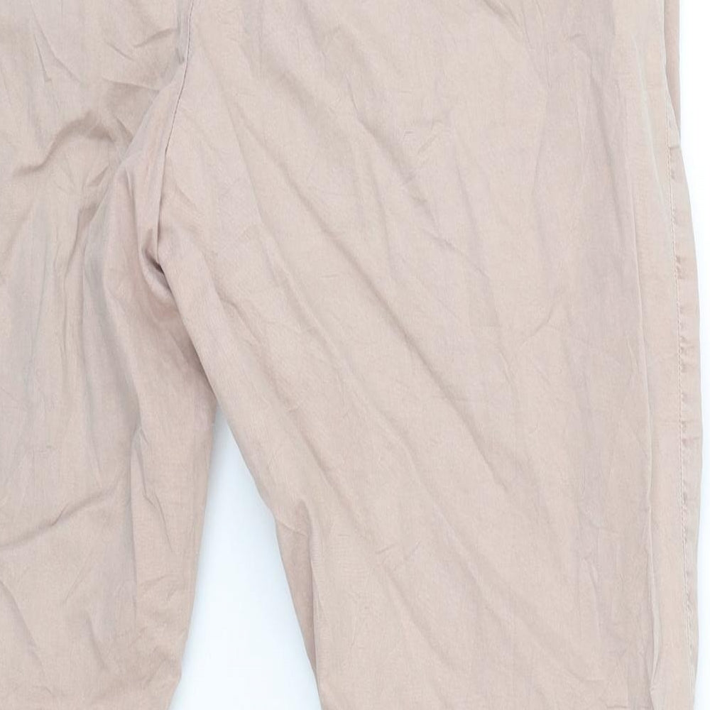 m&s Womens Pink   Capri Trousers Size 16 L24.5 in