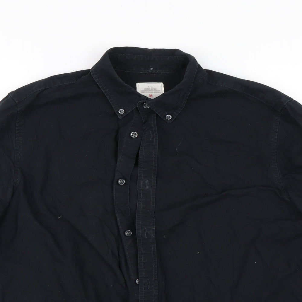 Gap Mens Black    Button-Up Size M