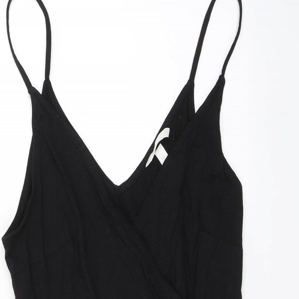 H&M Womens Black   Tank Dress  Size L
