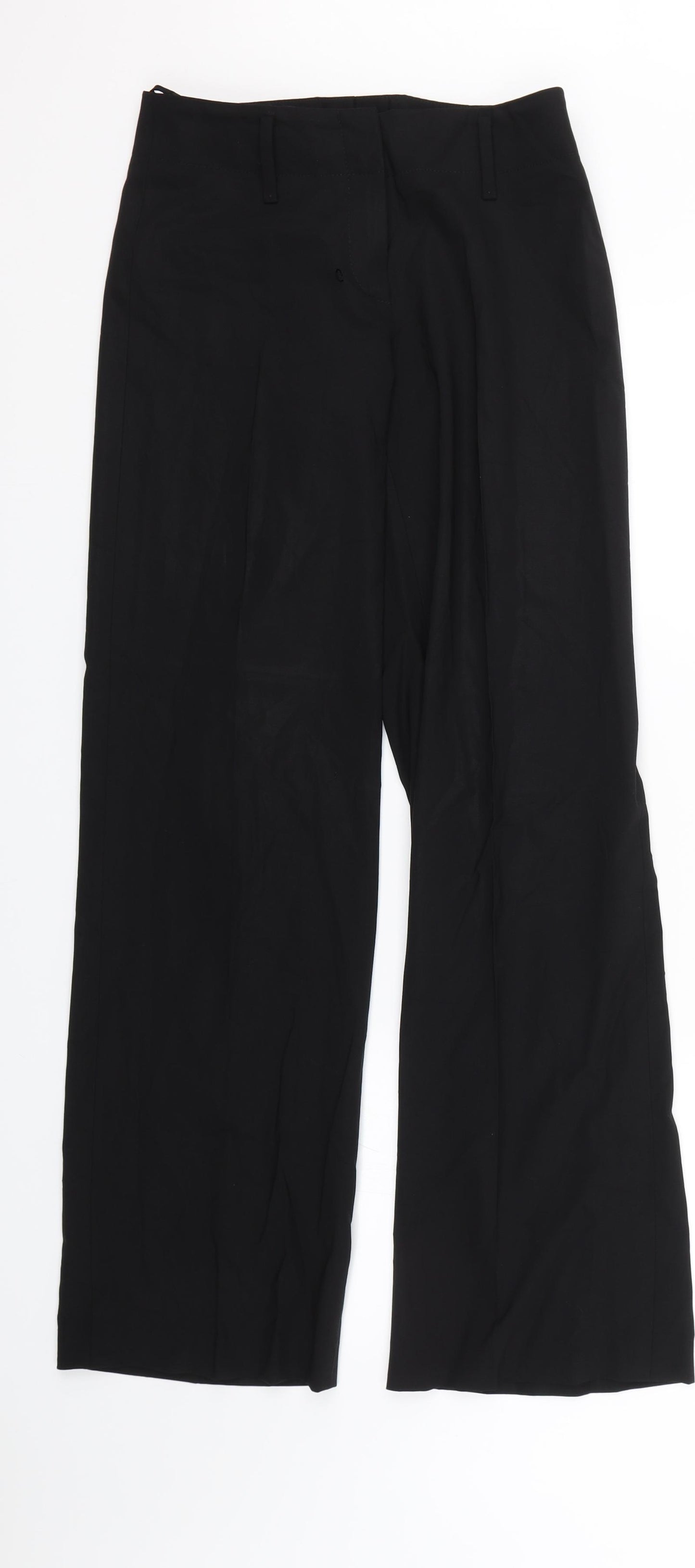 HUGO BOSS Womens Black   Trousers  Size 6 L29 in
