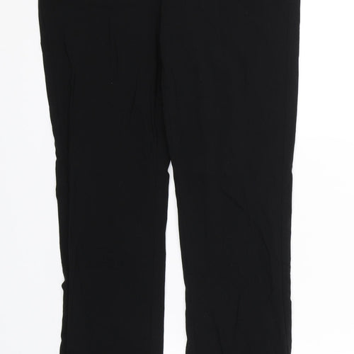 H&M Womens Beige   Carrot Trousers Size 14 L29 in