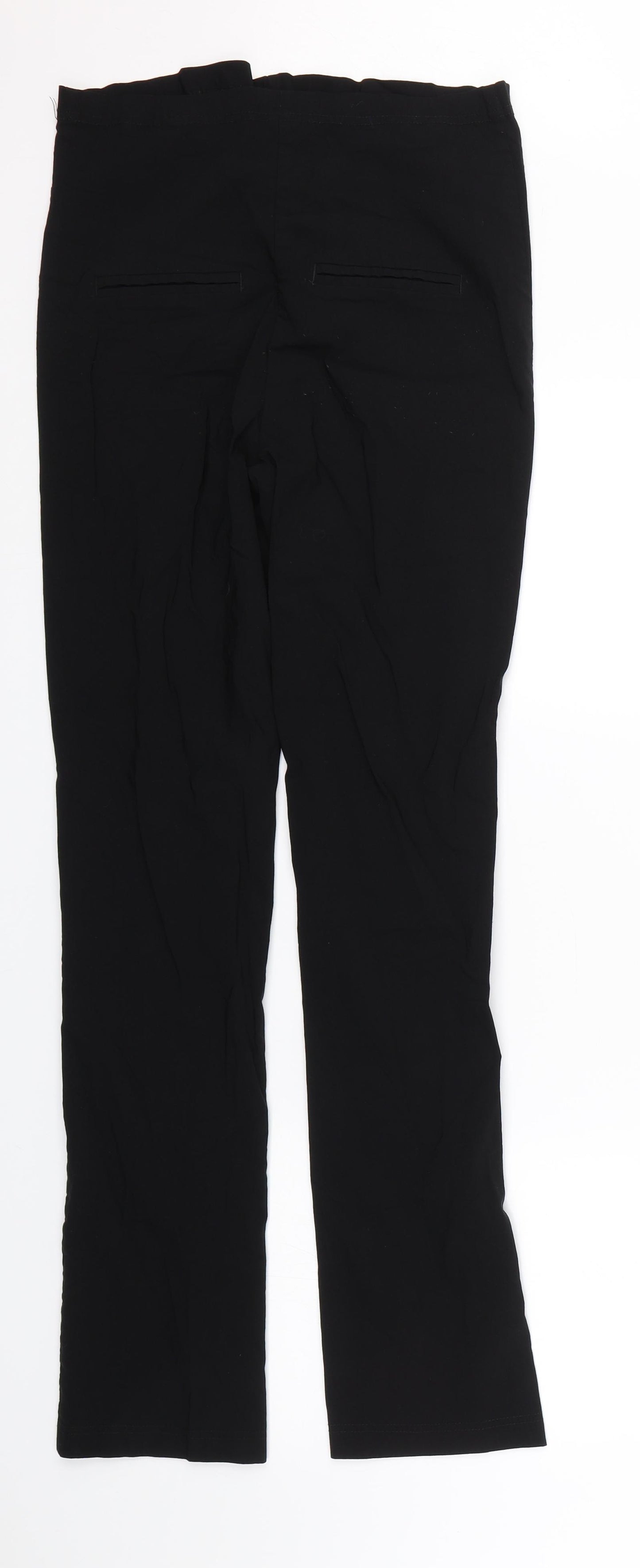 H&M Womens Beige   Carrot Trousers Size 14 L29 in