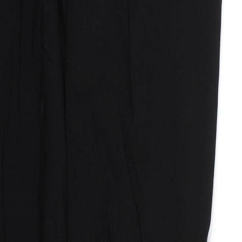 H&M Womens Beige   Carrot Trousers Size 14 L29 in