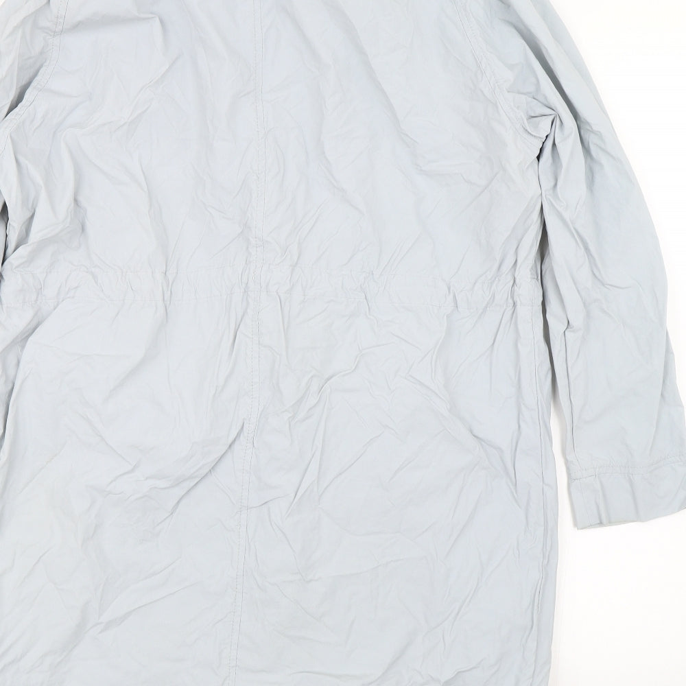 ASOS Womens Grey   Rain Coat Coat Size 12