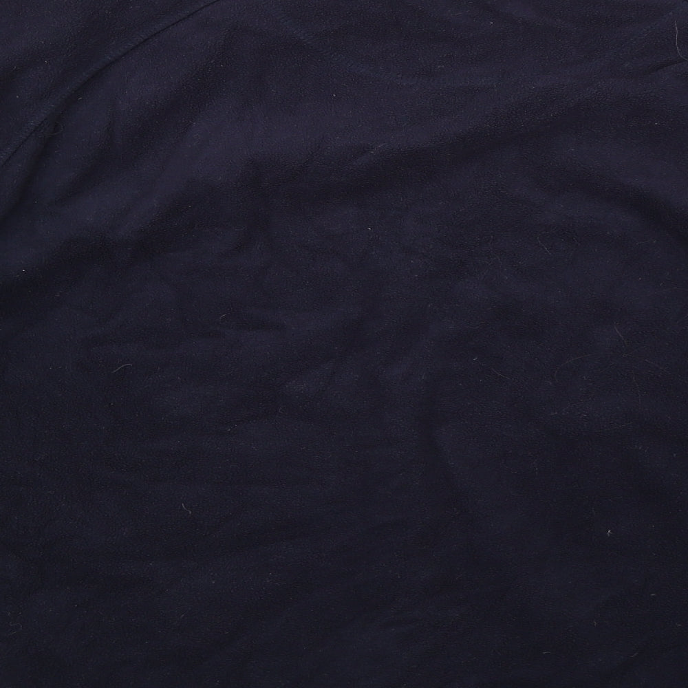 M&S Mens Blue  Fleece Pullover Jumper Size L