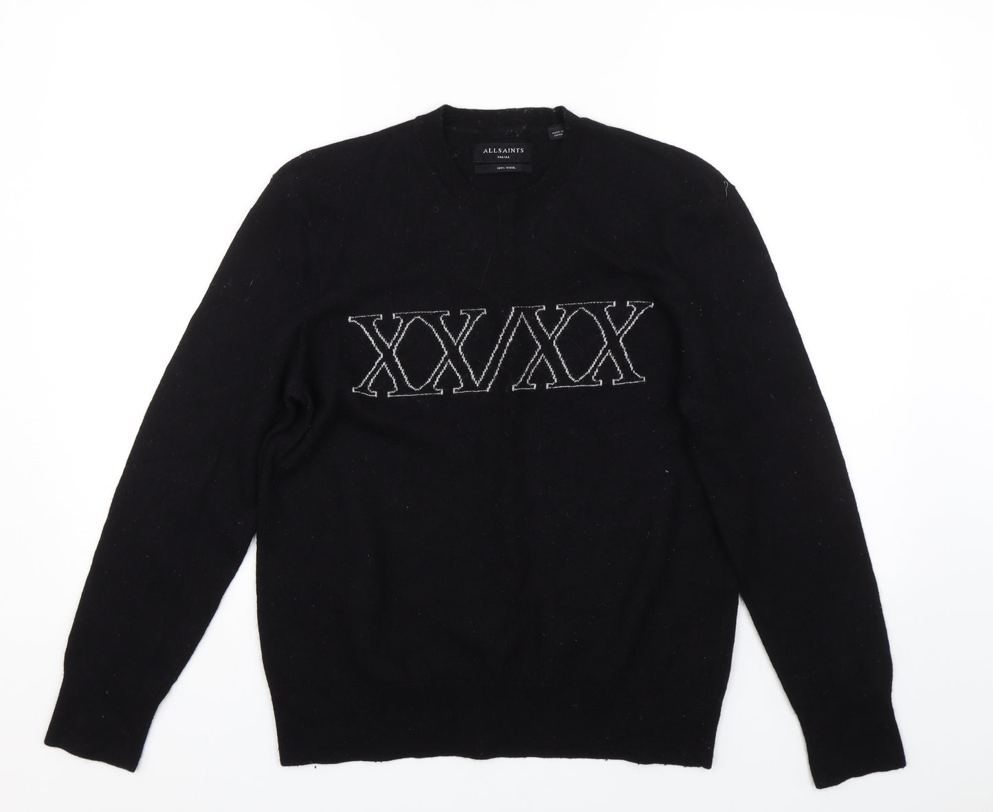 All saints Womens Black   Pullover Jumper Size S