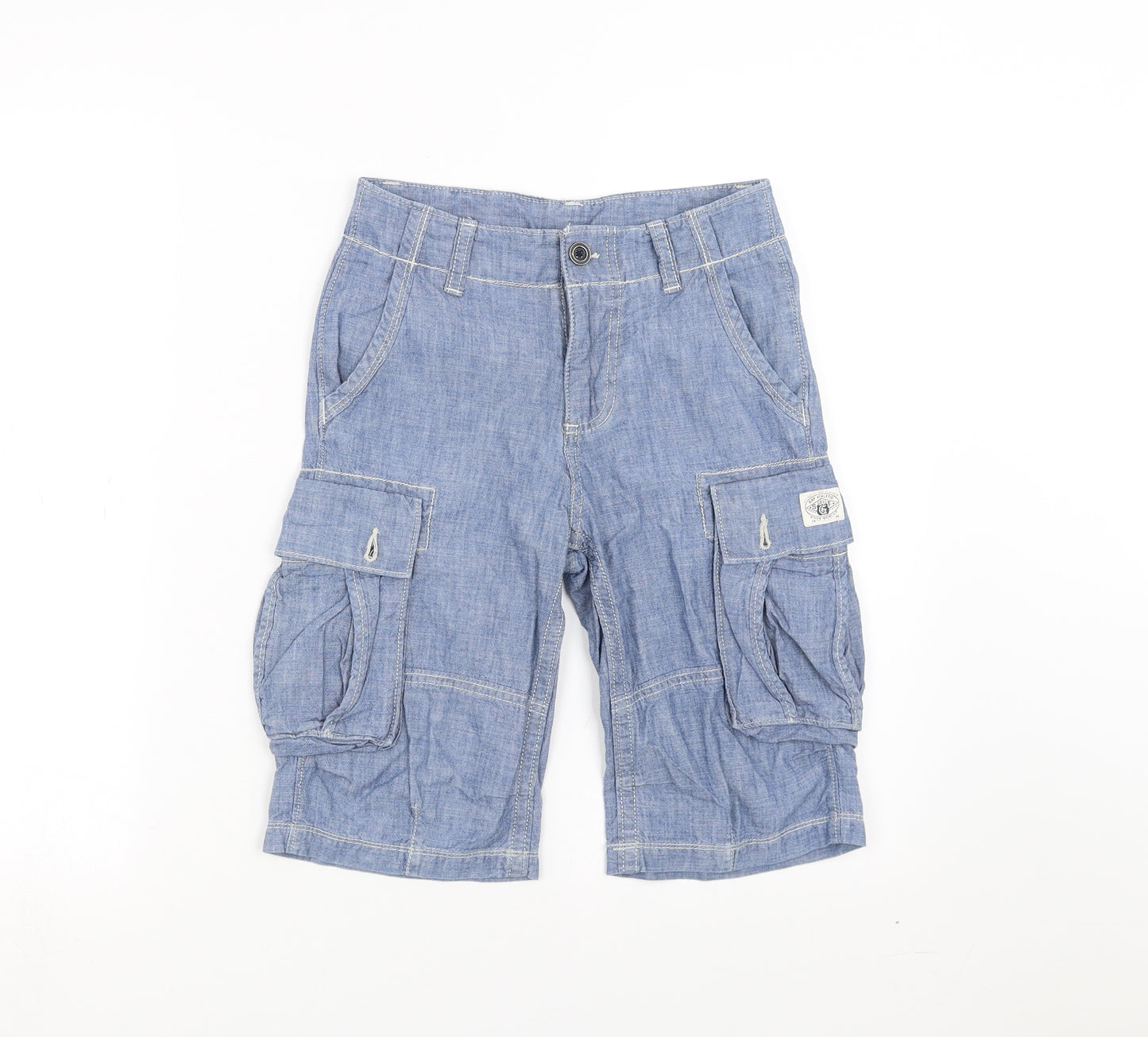 GapKids Boys Blue   Cargo Shorts Size 8-9 Years