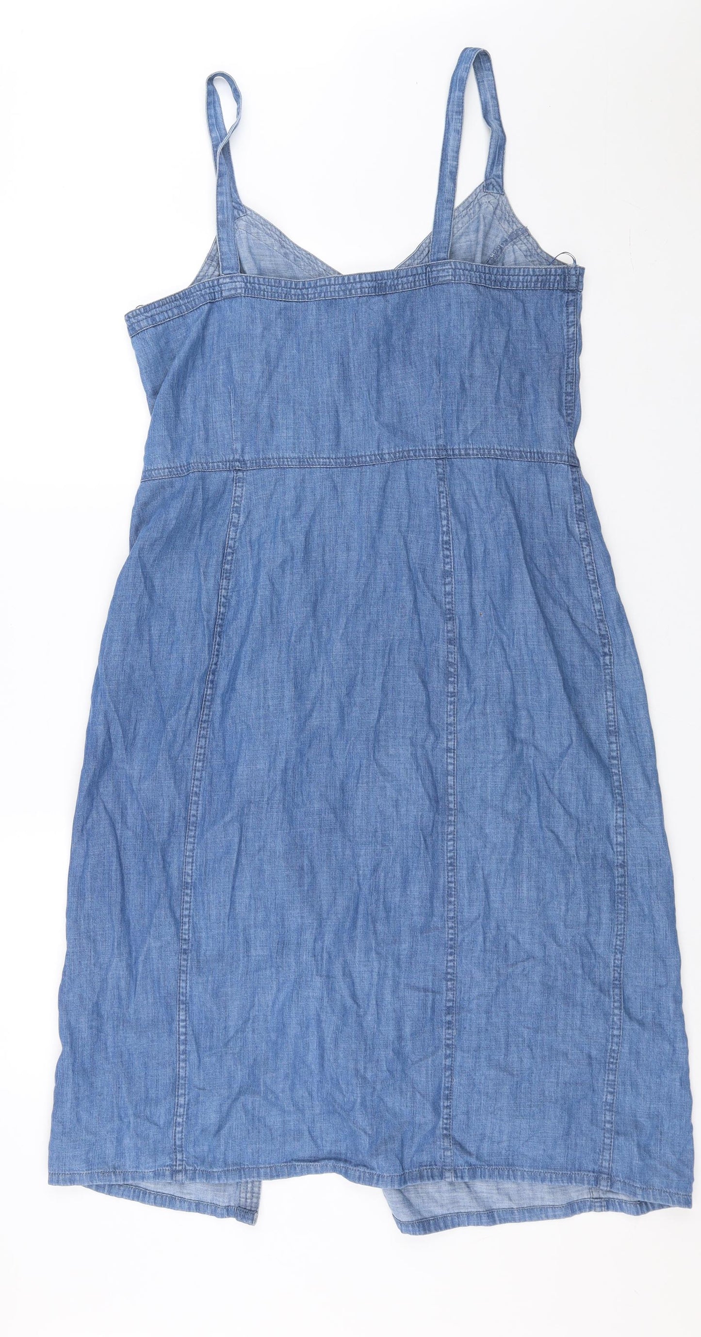 F&F Womens Blue  Denim Shift  Size 16