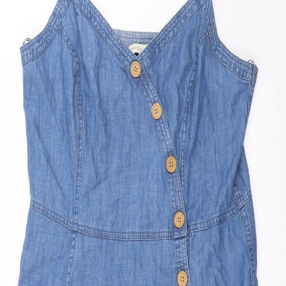 F&F Womens Blue  Denim Shift  Size 16