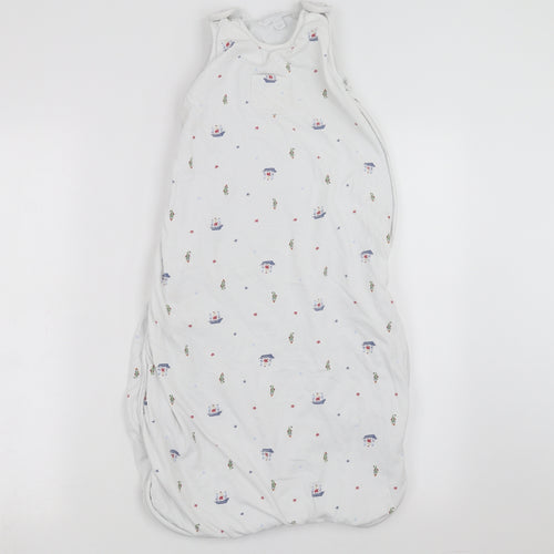 little white company Baby White Solid   One Piece Size 6-9 Months  - sleep bag, 6-18months