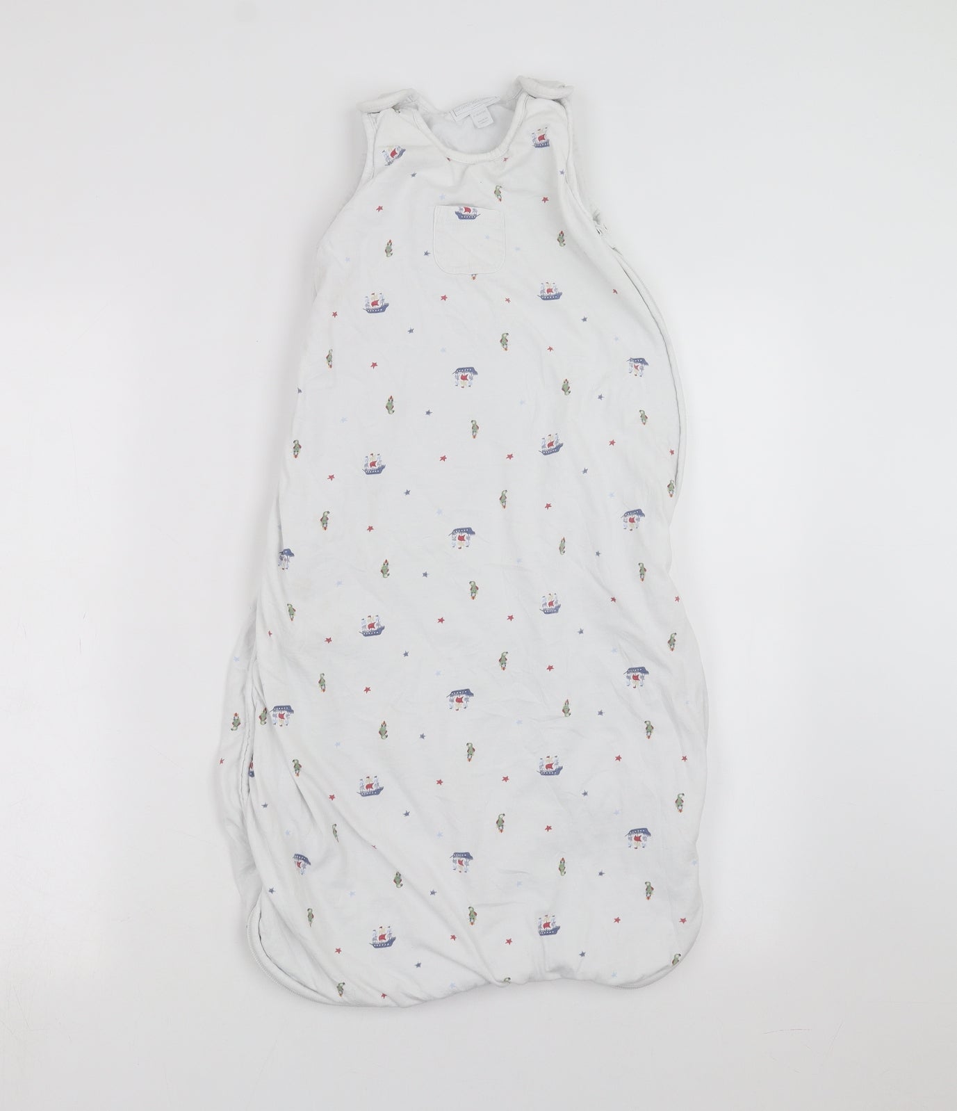 little white company Baby White Solid   One Piece Size 6-9 Months  - sleep bag, 6-18months